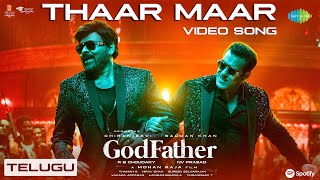 Download lagu Thaar Maar Thakkar Maar - Video Song | God Father | Megastar Chiranjeevi | Salman Khan | Thaman S mp3