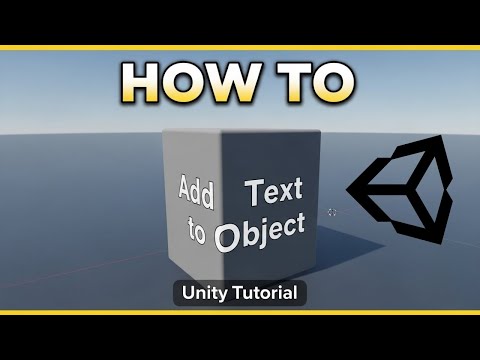 How to Add Text on Object in Unity | UI Text vs. 3D TextMeshPro