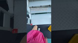 The only stairs I'm willing to tackle day after day🛳️ #shorts #cruiselife #cruise