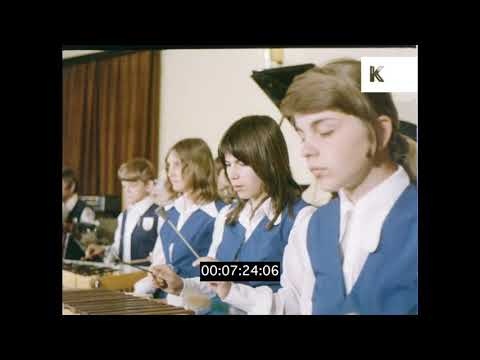 1970s School Music Lesson, Hungary in HD from 35mm