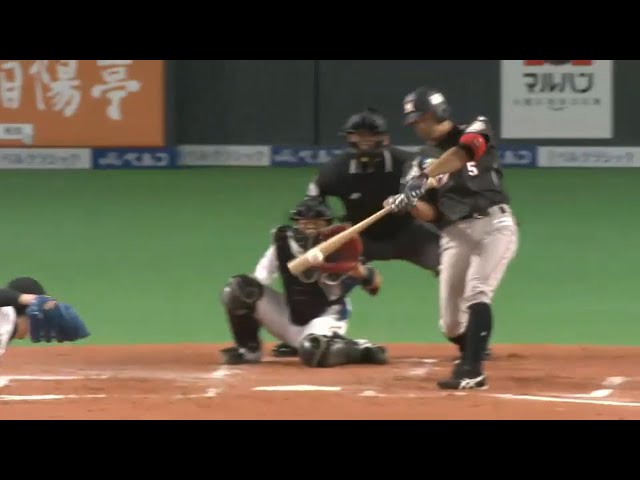 【2回表】マリーンズ・伊志嶺 貰ったチャンス逃さずタイムリーヒット!! 2015/9/30 F-M