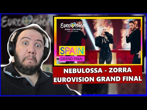 Nebulossa - ZORRA (LIVE) | Spain 🇪🇸 | Grand Final | Eurovision 2024 - TEACHER PAUL REACTS