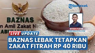 Penetapan Besaran Zakat Fitrah Tahun 2025 di Lebak Sebesar Rp 40 Ribu, Setara 2,5 Kg Beras