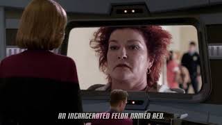 Captain Janeway meets Red
