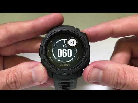 Garmin Instinct - Changing the Hot Keys