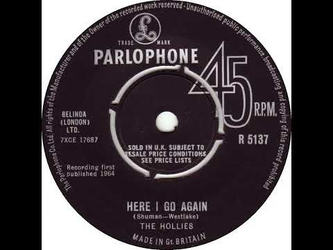 UK New Entry 1964 (107) The Hollies - Here I Go Again