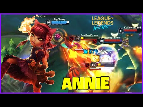 Wild Rift ANNIE Montage - Best ANNIE Plays | LoL Wild Rift Montage