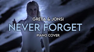 Never Forget - piano cover (Greta Salome &amp; Jonsi)