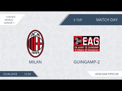 AFL18. United World. League-1. Day 5. Milan - Guingamp-2