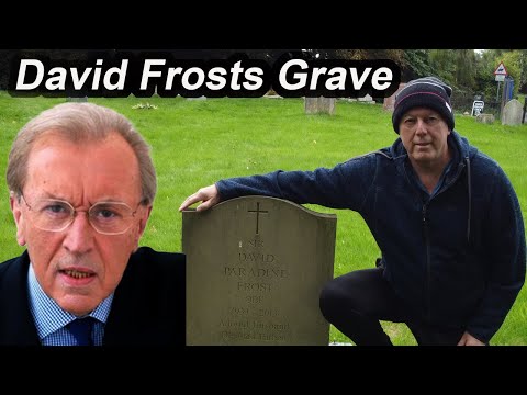 David Frosts Grave  Famous Celebrity Graves