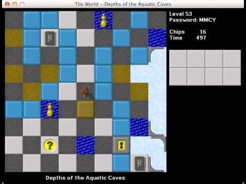 Let's Play Chip's Challenge: JoshL4 - Part 17 - Under the Sea