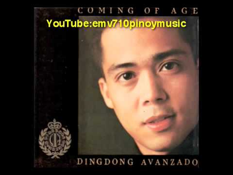 Sana Tayo Na - Dingdong Avanzado with Rachel Alejandro on CD