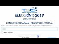 Así Puede Consultar Su Centro De Votación Asignado Para Las Elecciones 2019