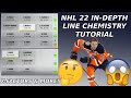 NHL 22 GUIDE TO LINE CHEMISTRY