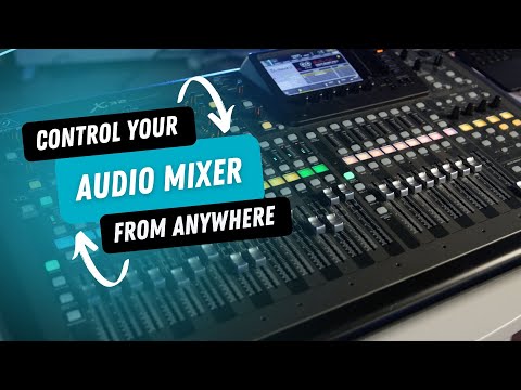 How to Mix Your Audio Remotely with the Behringer X32