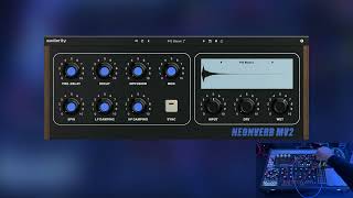 Video thumbnail for Audiority NeonVerb MV2 - Live Demo - Rings Into Clouds by Audiority TV