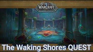 Encroaching Heat. Alliance/Horde. WoW Quest. Dragon Isles. The Waking Shores.