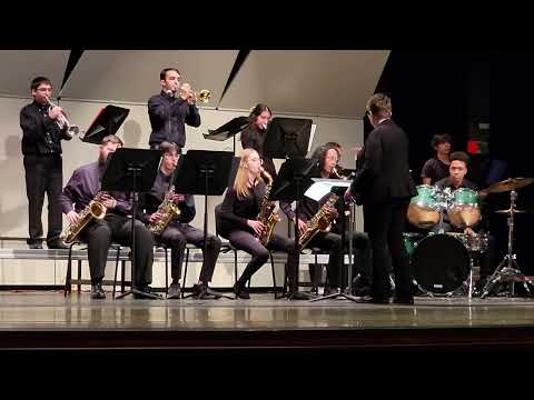 Griffith jazz band 2023. ISSMA performance