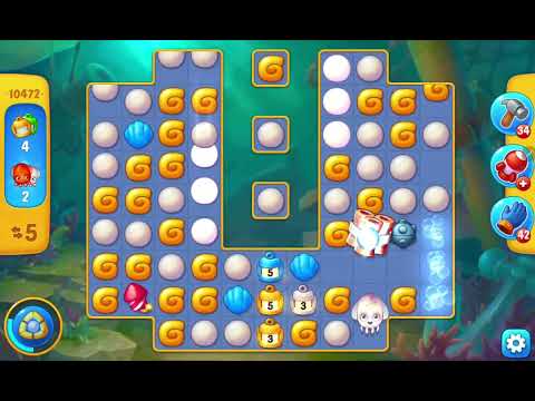 Fishdom Easy Level 10472 (with ingame lightning and firecracker boosters) @choraelmin