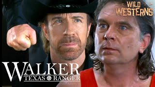 Walker, Texas Ranger | Best Brawls Of Season 5 (ft. Chuck Norris) | Wild Westerns