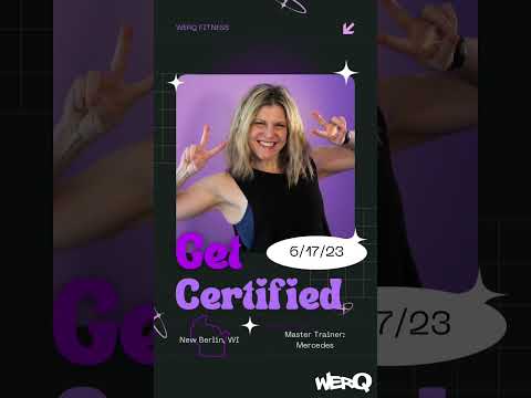 Get certified to teach WERQ! #dancefitness