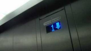 preview picture of video 'Brand New Electra service elevators at G Cinema City in Rishon-Letzion(Don't ride)'