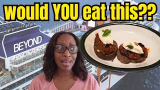 Celebrity Beyond Cruise Food I Good, Bad, and What is That?!