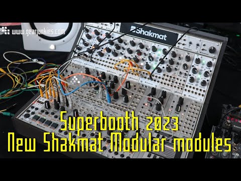 Superbooth 2023 - New Shakmat Modular Eurorack modules