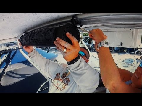 BOAT SOUND SYSTEM INSTALLATION ECOXGREAR SOUNDEXTREME SEB 26 SOUND BAR