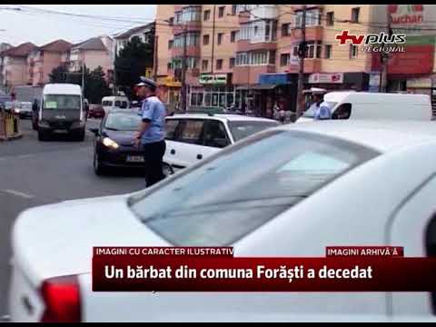 Un bărbat din comuna Forăști a decedat