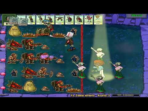 Plants Vs Zombies Mod - Metal Slug Edition (Yo Zombi Infinito - Asalto 1 Out of 4 (Game walkthrough)