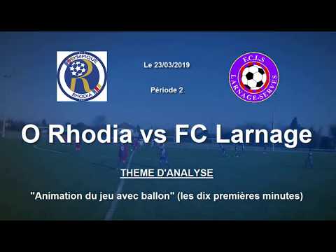 MGFC ANALYSE - U15 O Rhodia vs FC Larnage (période 2)