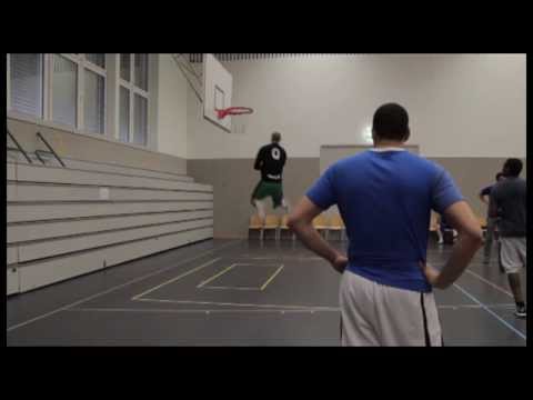 Impromptu dunk show - Rüti tournament 2014