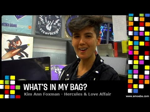 Kim Ann Foxman (Hercules & Love Affair) - What's In My Bag?