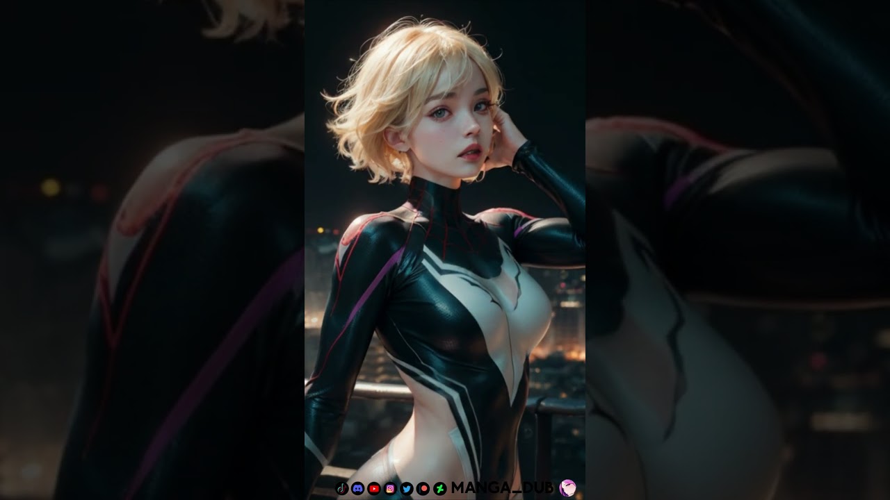 [TG TF] Boy FEMINIZED himself into Spider Gwen #aiart #boytogirl #m2f #mtf #tgtf #transformation