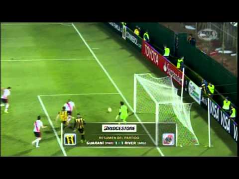 Copa Bridgestone Libertadores: Guaraní (1) vs River Plate (1)