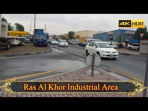 Ras Al Khor Industrial Area Dubai  4K Driving   🇦🇪
