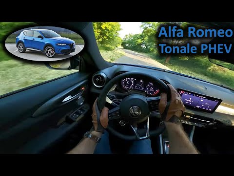 2023 Alfa Romeo Tonale Plug-In Hybrid Q4 | POV drive