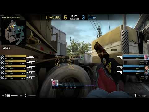 Pov vsm (24/19) CS GO DEMO - OVERPASS - 14 MIBR VS 16 ENVY (Flashpoint 2 - 13/11/2020)
