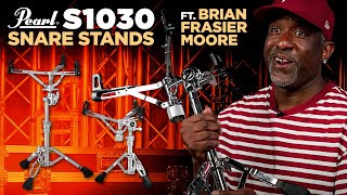 Video thumbnail for Pearl S1030 Series Snare Stands ft. Brian Frasier-Moore by Pearl Drums