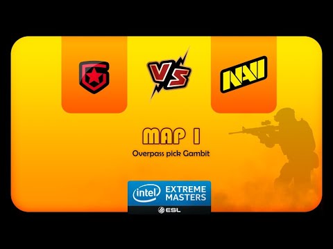 NAVI vs Gambit / Map 1 / IEM Katowice / HIGHLIGHTS \ CS:GO