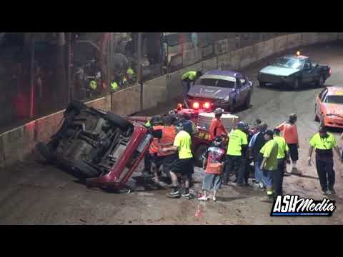 Street Sedans: Josh Arthur Rollover - Maryborough Speedway