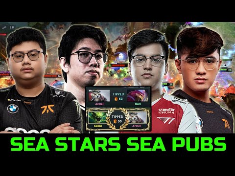 10303 AVG SEA STARS IN SEA PUBS - NTS KARL  MERACLE GABBI  OLI VS  ARMEL KARMA KUKU DOTA 2
