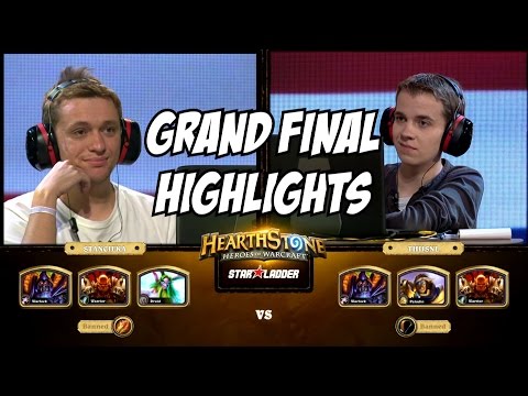HEARTHSTONE STAR LADDER GRAND FINAL HIGHLIGHTS STANCIFKA vs THIJSNL