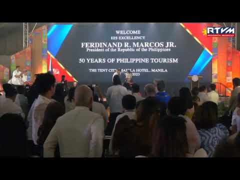 LIVE Pres. Bongbong Marcos sa ika-50 anibersaryo ng Department of Tourism #News5 (June 27, 2023)
