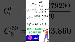 COMO GANHEI NA MEGA-SENA ? FOI NA PURA SORTE ?  #mega-sena #loterias #shorts #matemática