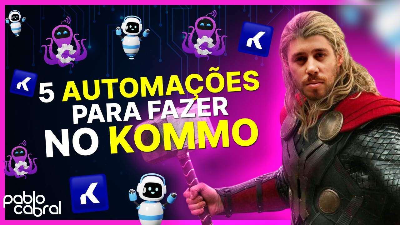 AS MELHORES AUTOMAÇÕES PARA O KOMMO! TUTORIAL COMPLETO - AUTOMAÇÕES KOMMO 2024