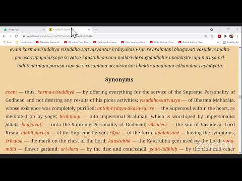 Srimad Bhagavatam 5.7.7 by HG Radhika Vallabha Prabhu .5th,June 2021