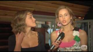 Интервью с Натальей Лесниковской на премьере фильма "Нью-Йорк, я люблю тебя"