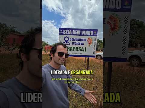 Povos Indígenas do Brasil: Comunidade Raposa I - Roraima - Brasil #shorts #youtubeshorts #amazonia